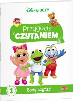 Okadka ksiki - Disney uczy. Przygoda z czytaniem. Bd czyta