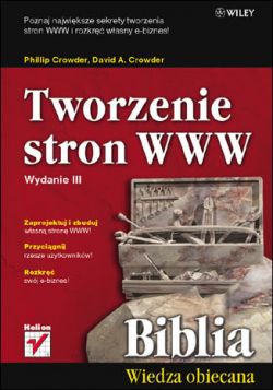 Okadka ksiki - Tworzenie stron WWW. Biblia. Wydanie III