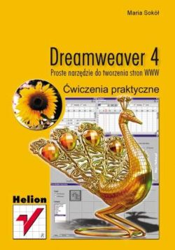 Okadka ksiki - Dreamweaver 4. Proste narzdzie do tworzenia stron WWW. wiczenia praktyczne