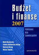 Okadka ksiki - Budet i finanse 2007. Poradnik dla samorzdw