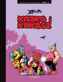 Okadka ksiki - Kajko i Kokosz. Zota Kolekcja. Tom 3