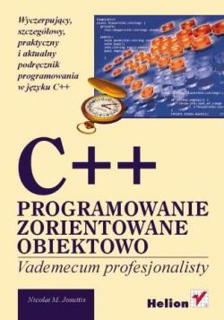 Okadka ksiki - C++. Programowanie zorientowane obiektowo. Vademecum profesjonalisty