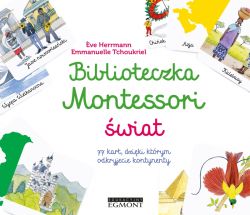 Okadka ksiki - Biblioteczka Montessori. wiat