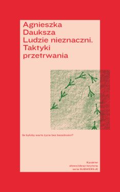 Okadka ksiki - Ludzie nieznaczni. Taktyki przetrwania