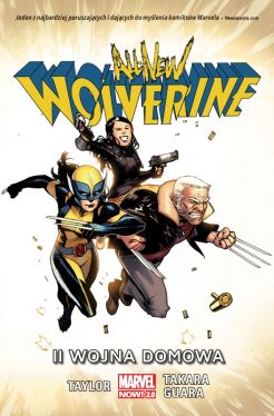 Okadka ksiki - All-New Wolverine  II wojna domowa