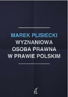 Okadka ksiki - Wyznaniowa osoba prawna w prawie polskim