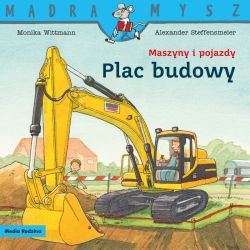 Okadka ksiki - Mdra Mysz. Maszyny i pojazdy. Plac budowy