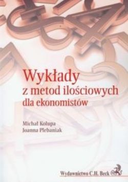 Okadka ksiki - Wykady z metod ilociowych dla ekonomistw