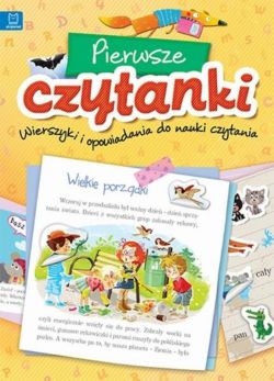 Okadka ksiki - Pierwsze czytanki. Wierszyki i opowiadania do nauki czytania