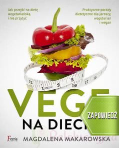 Okadka ksiki - Vege na diecie