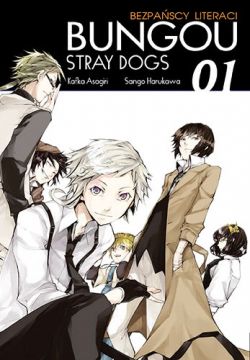 Okadka ksiki - Bungou Stray Dogs - Bezpascy literaci tom 1