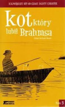 Okadka ksiki - Kot, ktry lubi Brahmsa.Tom 5