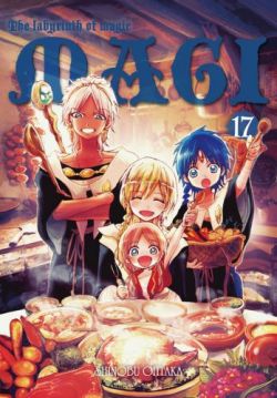 Okadka ksiki - MAGI: LABYRINTH OF MAGIC: TOM 17