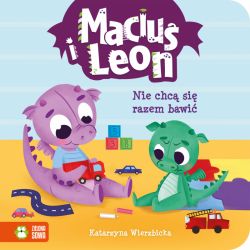 Okadka ksiki - Maciu i Leon nie chc si razem bawi