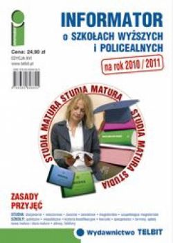 Okadka ksiki - Informator o szkoach wyszych i policealnych 2010/2011