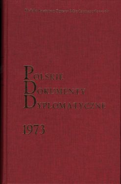 Okadka ksiki - Polskie Dokumenty Dyplomatyczne 1973