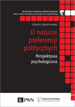 Okadka ksiki - O naturze preferencji politycznych