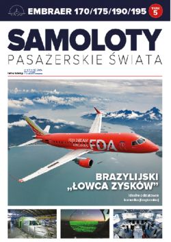 Okadka ksiki - Samoloty pasaerskie wiata (#5). Embraer 170/175/190/195. Brazylijski 