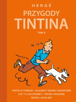 Okadka ksiki - Przygody Tintina. Tom 6