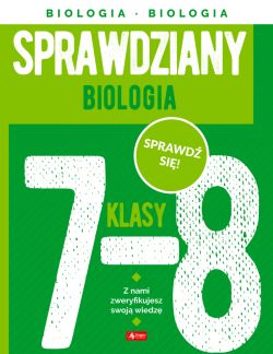 Okadka ksiki - Sprawdziany dla klasy 7-8. Biologia