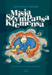 Okadka ksiki - Misja szympansa Klemensa