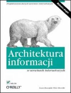 Okadka ksiki - Architektura informacji w serwisach internetowych