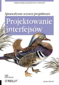 Okadka ksiki - Projektowanie interfejsw. Sprawdzone wzorce projektowe