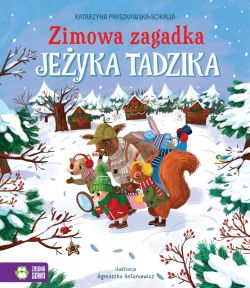 Okadka ksiki - Zimowa zagadka jeyka Tadzika