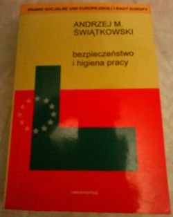 Okadka ksiki - Bezpieczestwo i higiena pracy