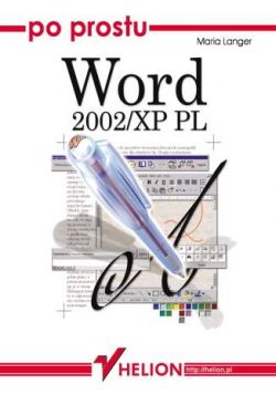 Okadka ksiki - Po prostu Word 2002/XP PL