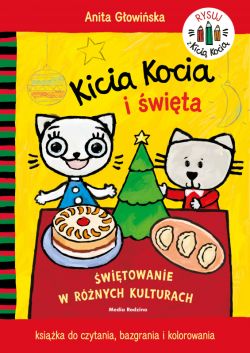 Okadka ksiki - Kicia Kocia i wita. Kolorowanka