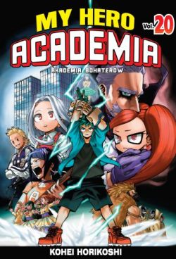 Okadka ksiki - MY HERO ACADEMIA- AKADEMIA BOHATERW: TOM 20