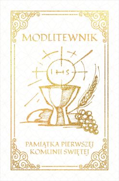 Okadka ksiki - Modlitewnik. Pamitka Pierwszej Komunii witej