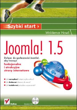 Okadka ksiki - Joomla! 1.5. Szybki start