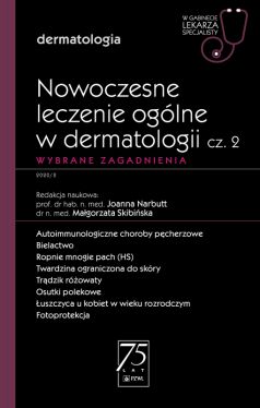 Okadka ksiki - Nowoczesne leczenie oglne w dermatologii cz. 2. Wybrane zagadnienia