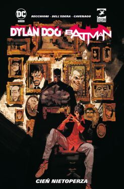 Okadka ksiki - Dylan Dog/Batman. Cie nietoperza