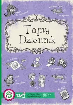 Okadka ksiki - Emi i Tajny Klub Superdziewczyn. Tajny Dziennik