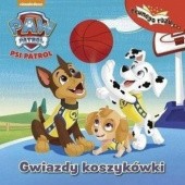 Okadka ksiki - Psi Patrol. Gwiazdy koszykwki