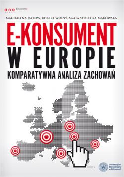 Okadka ksiki - E-konsument w Europie - komparatywna analiza zachowa