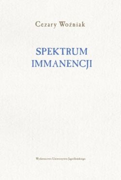 Okadka ksiki - Spektrum immanencji