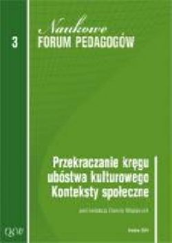 Okadka ksiki - Przekraczanie krgu ubstwa kulturowego. Konteksty spoeczne