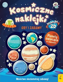 Okadka ksiki - Kosmiczne naklejki. Gry i zabawy