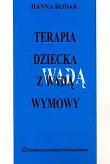 Okadka ksiki - Terapia dziecka z wad wymowy