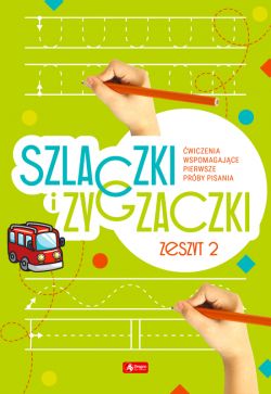 Okadka ksiki - Szlaczki i zygzaczki. Zeszyt 2