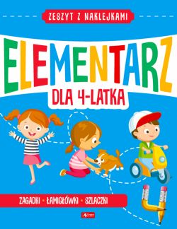 Okadka ksiki - May elementarz 4-latka