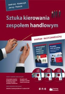 Okadka ksiki - Sztuka kierowania zespoem handlowym. Zestaw multimedialny