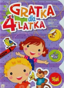 Okadka ksiki - Gratka dla 4-latka cz.2