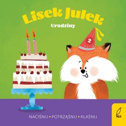 Okadka ksiki - Lisek Julek. Urodziny