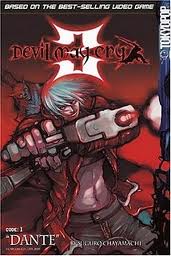 Okadka ksiki - Devil May Cry 3: Code 1: Dante