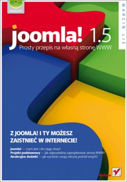 Okadka ksiki - Joomla! 1.5. Prosty przepis na wasn stron WWW